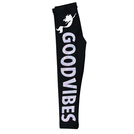 Good Vibes Black Leggings
