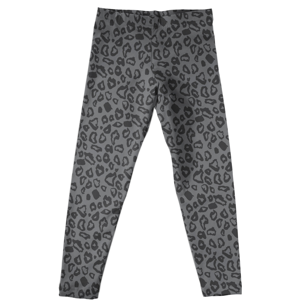 Leopard Print Gray Leggings