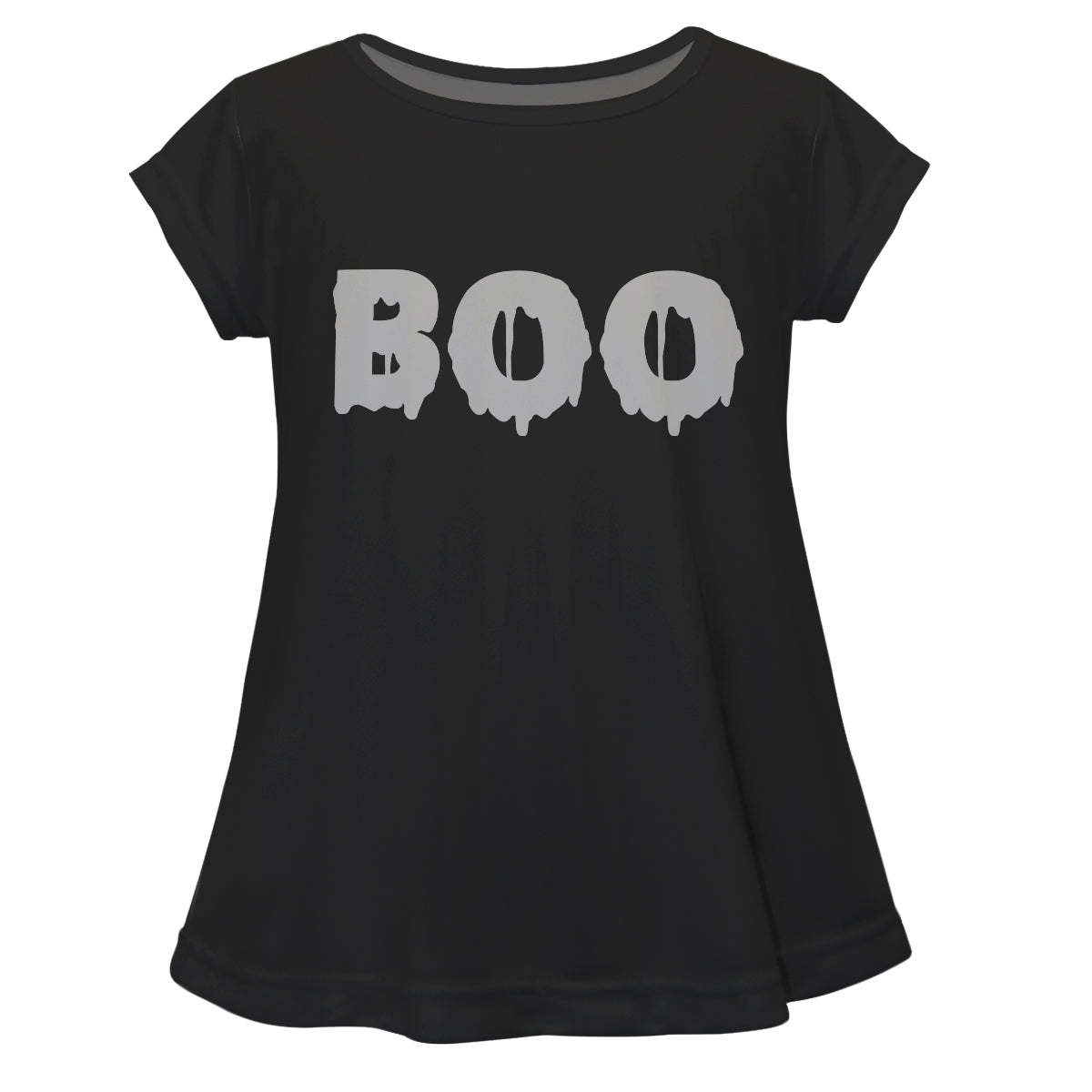 Boo Black Short Sleeve Laurie Top