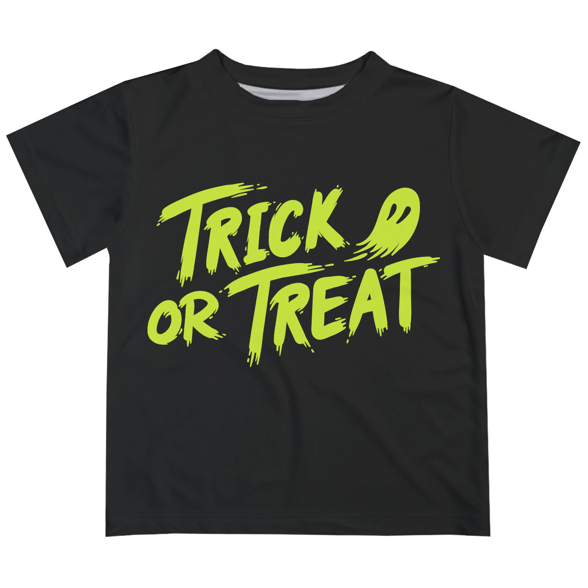 Trick Or Treat Black Short Sleeve Tee Shirt