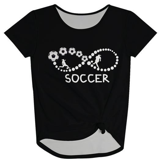 Infinite Soccer Black Knot Top