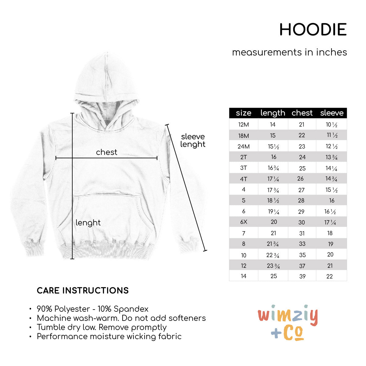 Heart Personalized Monogram Pink Heavy Weight Performance 4-way Stretch Hoodie - Wimziy&Co.