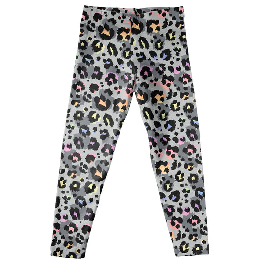 Animal Print Gray Leggings