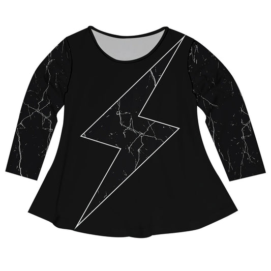 Thunder Bolt Long Sleeve Laurie Top