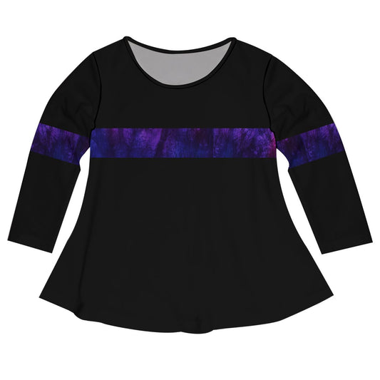Tie Dye Striped Laurie Top