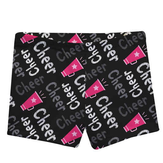 Megaphone Print Cheer Shorties
