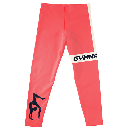 Gymnast Coral Leggings