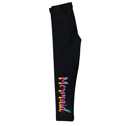 Mermaid Black Leggings - Wimziy&Co.