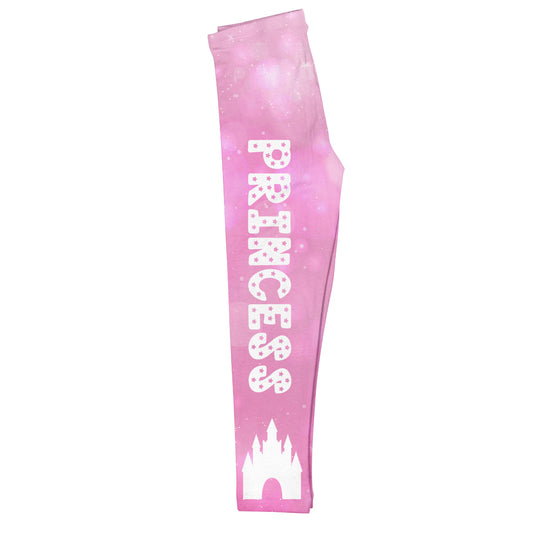 Princess Castle Pink Leggings