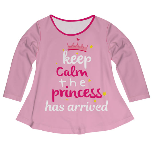 Princess Pink Long Sleeve Laurie Top