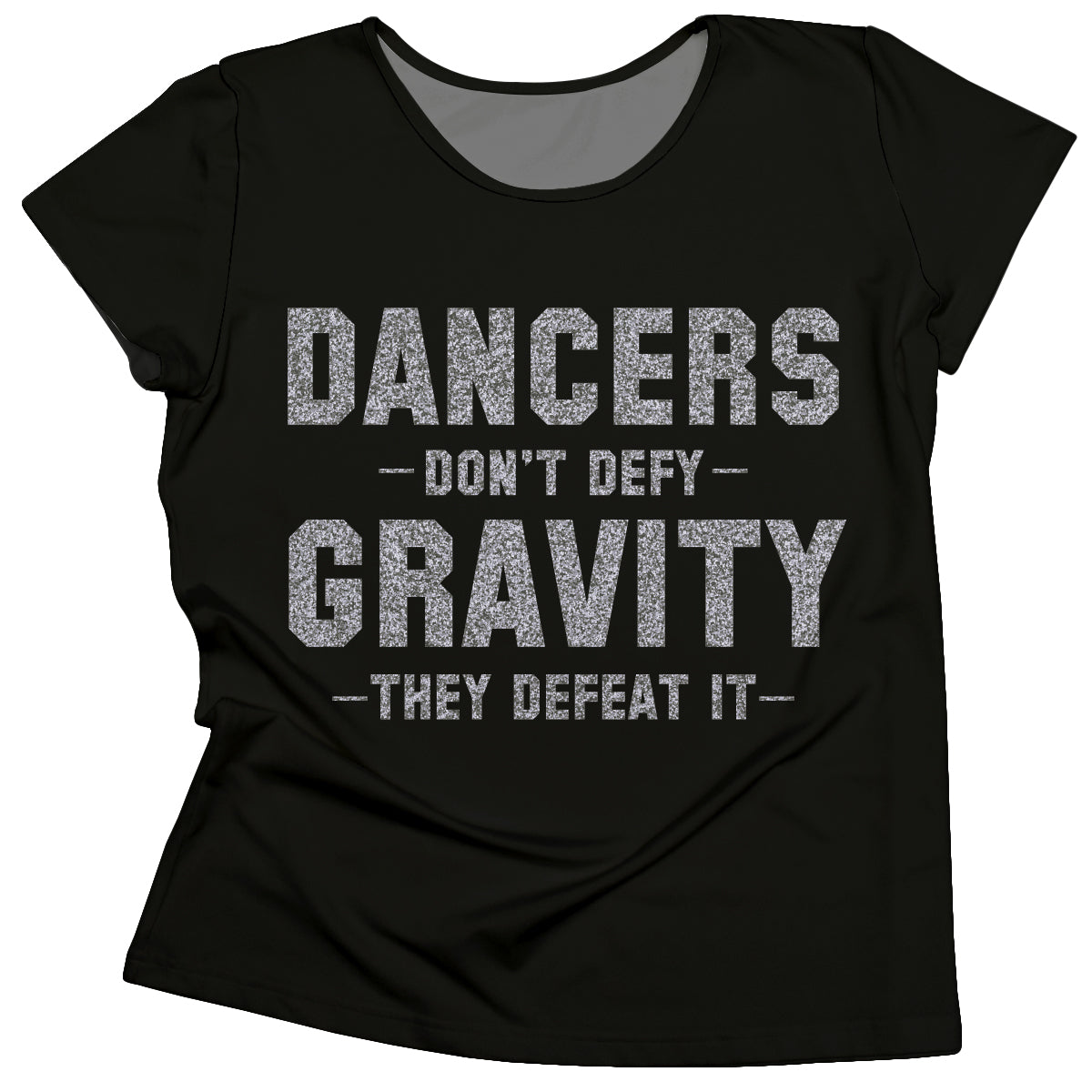 Dancers Black Short Sleeve Tee Shirt