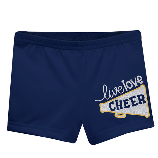 Live Love Cheer Navy Shorties