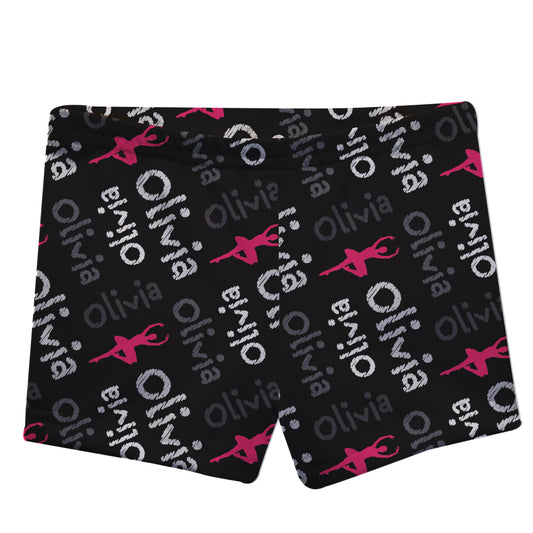 Silhouette Ballet Dancer Name Black Girls Shorties
