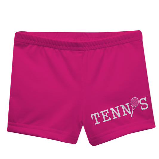 Tennis Hot Pink Girls Shorties - Wimziy&Co.