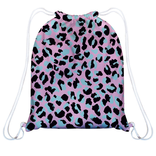 Animal Print Purple Bag 14 x 19""