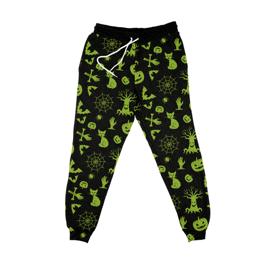 Halloween Print Black Jogger - Wimziy&Co.