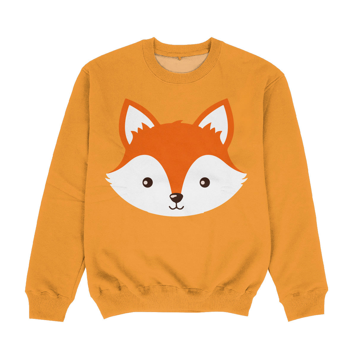 Fox Mustard Crewneck Sweatshirt