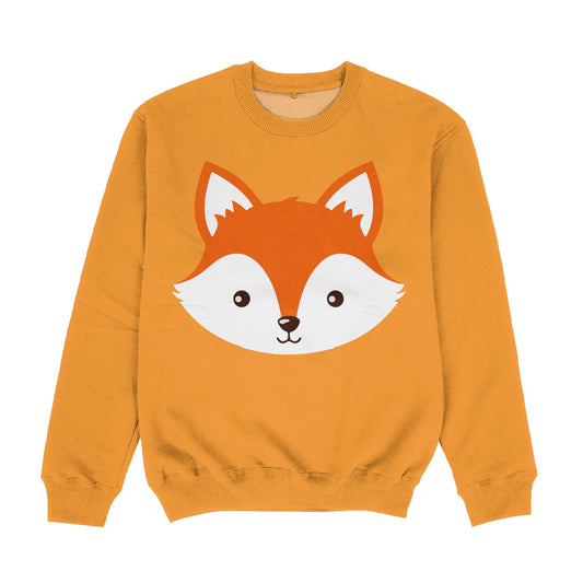 Fox Mustard Crewneck Sweatshirt