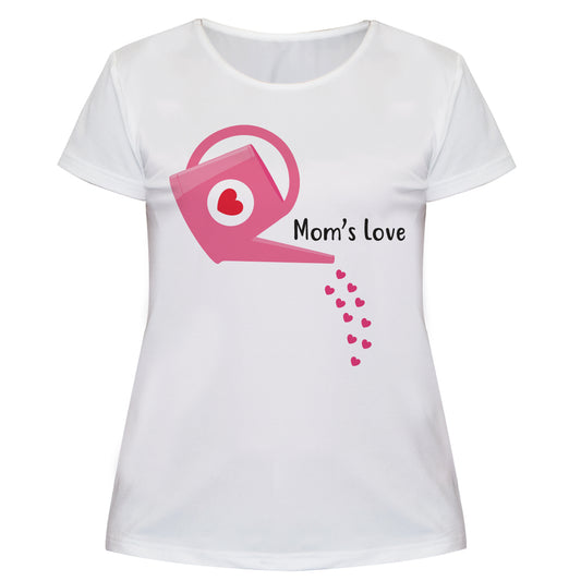 Waterin Can White Short Sleeve Tee Shirt