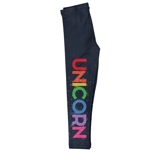 Unicorn Navy Leggings