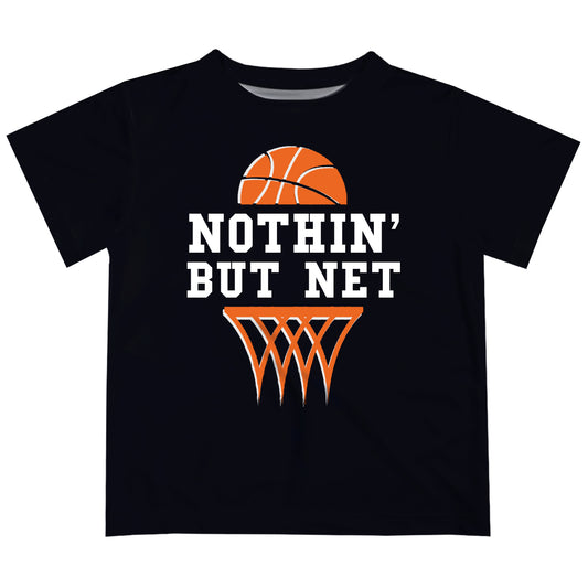 Nothing But Net Black Short Sleeve Tee Shirt