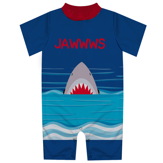Shark Royal Romper Rash Guard