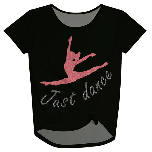 Just Dance Black Knot Top