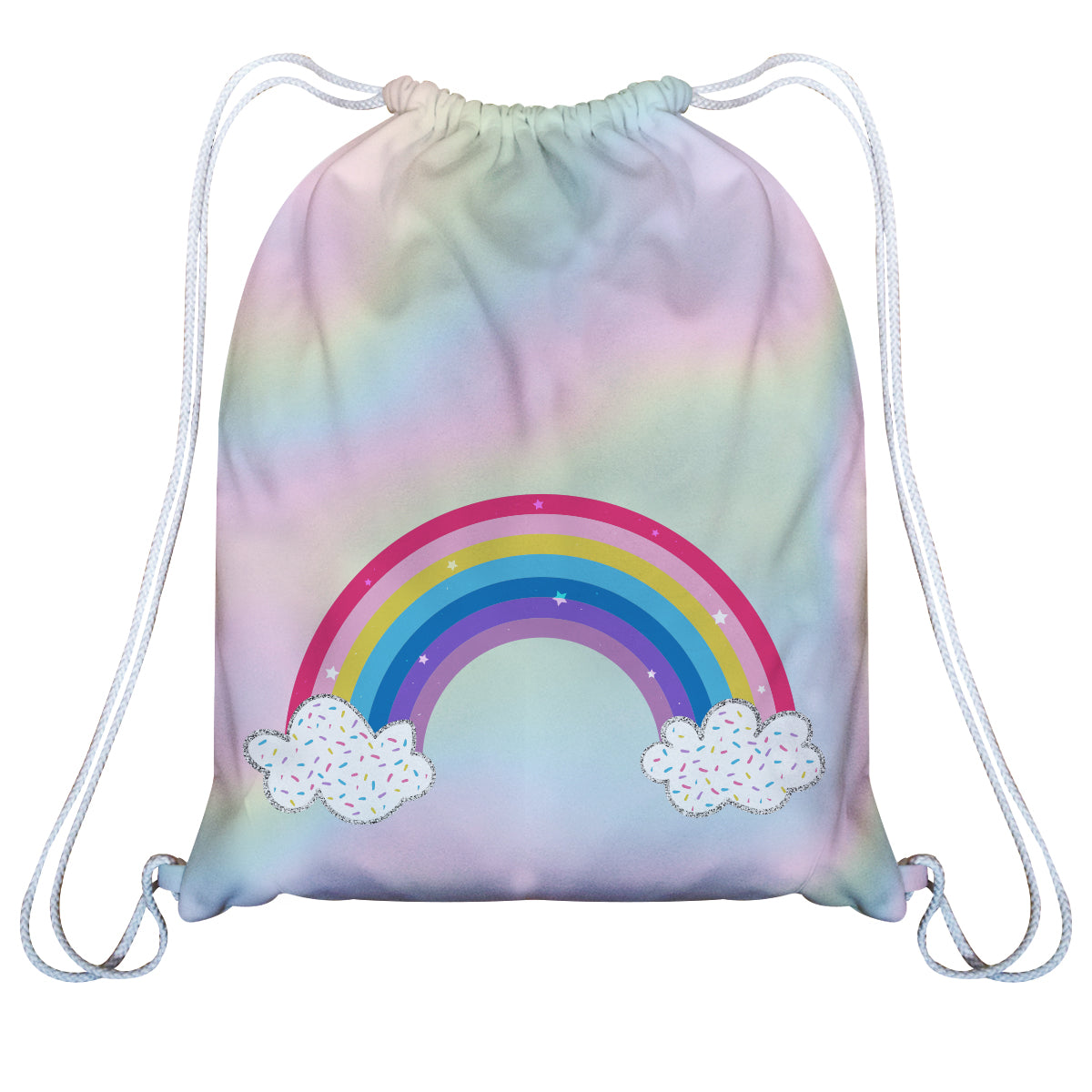 Birthday Rainbow Colors Degrade Beach Bag