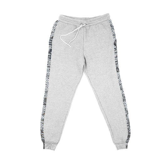Sequin Stripe Gray Jogger