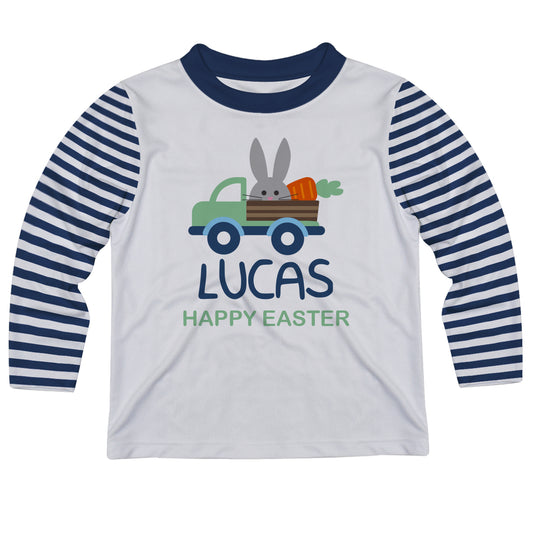 Easter Truck Name White Long Sleeve Tee Shirt - Wimziy&Co.