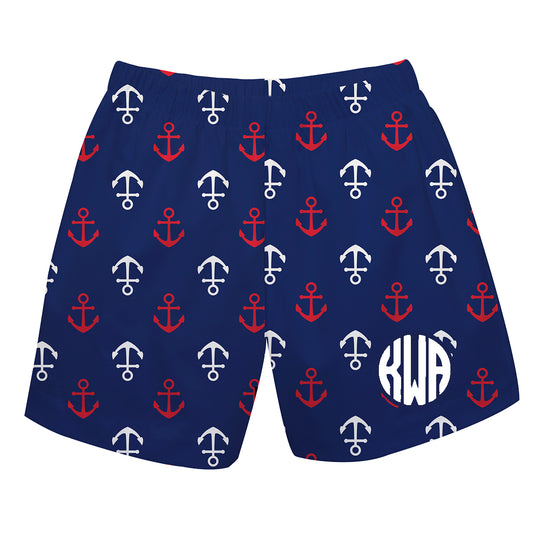 Anchor Navy Boys Pull On Short - Wimziy&Co.