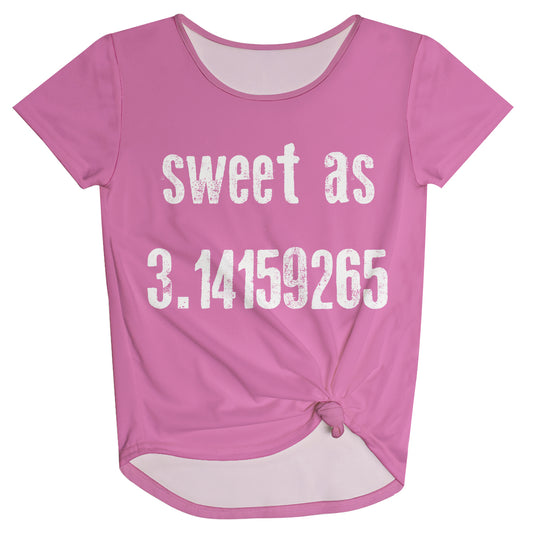 Sweet As Pink Knot Top - Wimziy&Co.