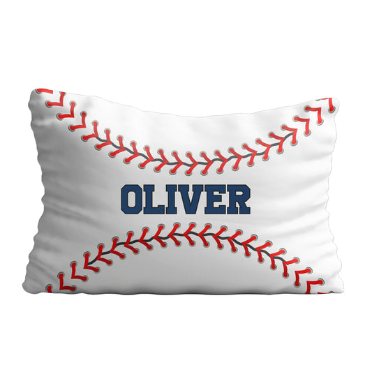 Baseball name white pillow case - Wimziy&Co.