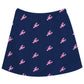 Lobster Print Monogram Navy Girl Skirt - Wimziy&Co.