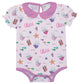 Under The Sea Pink PP Girls Onesie Short Sleeve