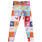 Farm Animals Block Colors Leggings