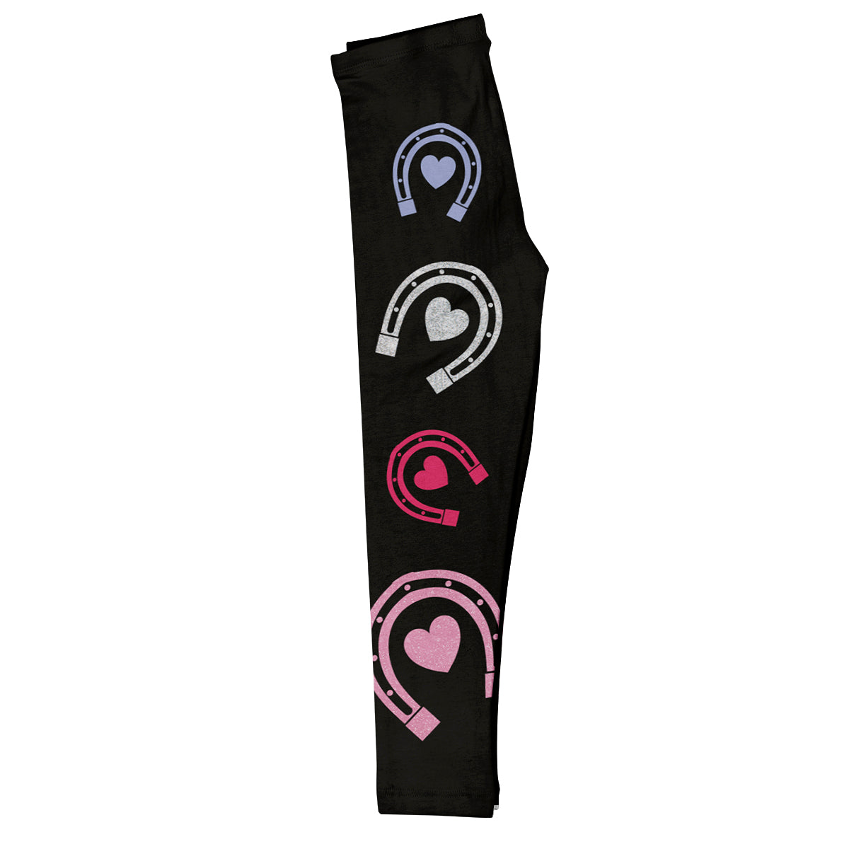Horseshoes Black Leggings