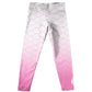 Mermaid Monogram Pink Degrade Leggings