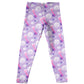 Personalized Monogram and Name Purple Leggings