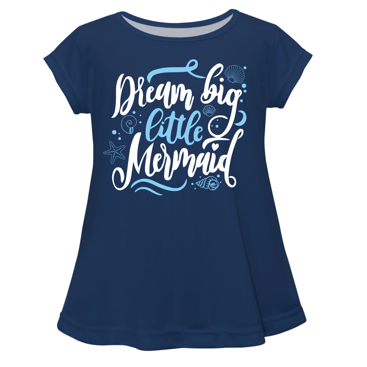 Dream Navy Short Sleeve Laurie Top