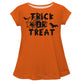 Trick or Treat Orange and Black Laurie Top