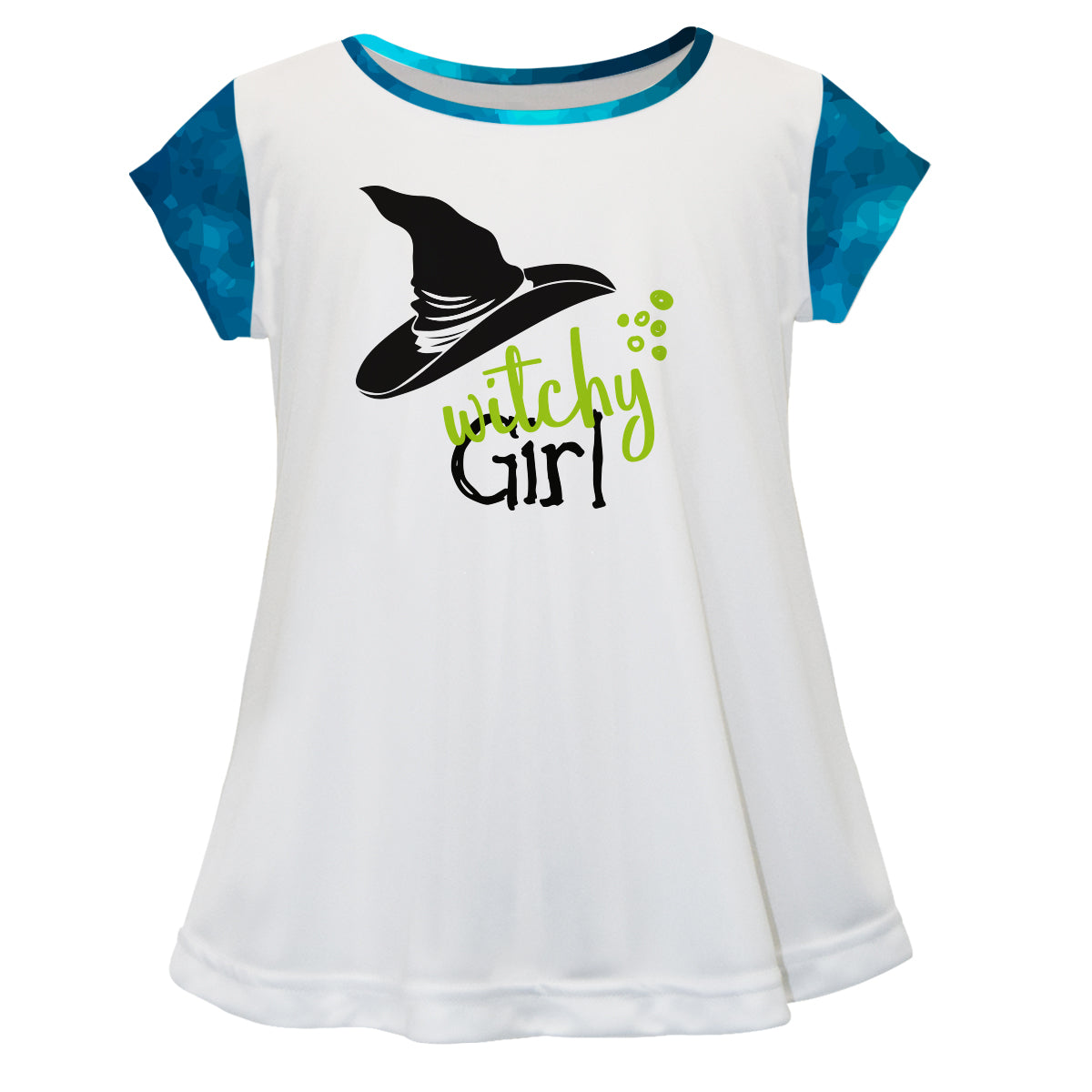 Western Girl White Short Sleeve Laurie Top