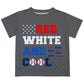 Cool Gray Short Sleeve Tee Shirt