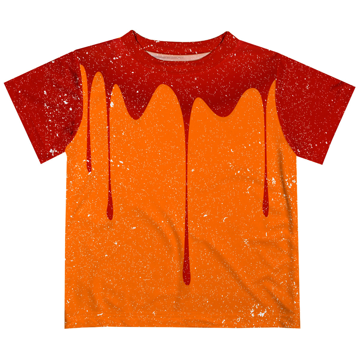 Bloody Your Name Orange Short Sleeve Tee Shirt