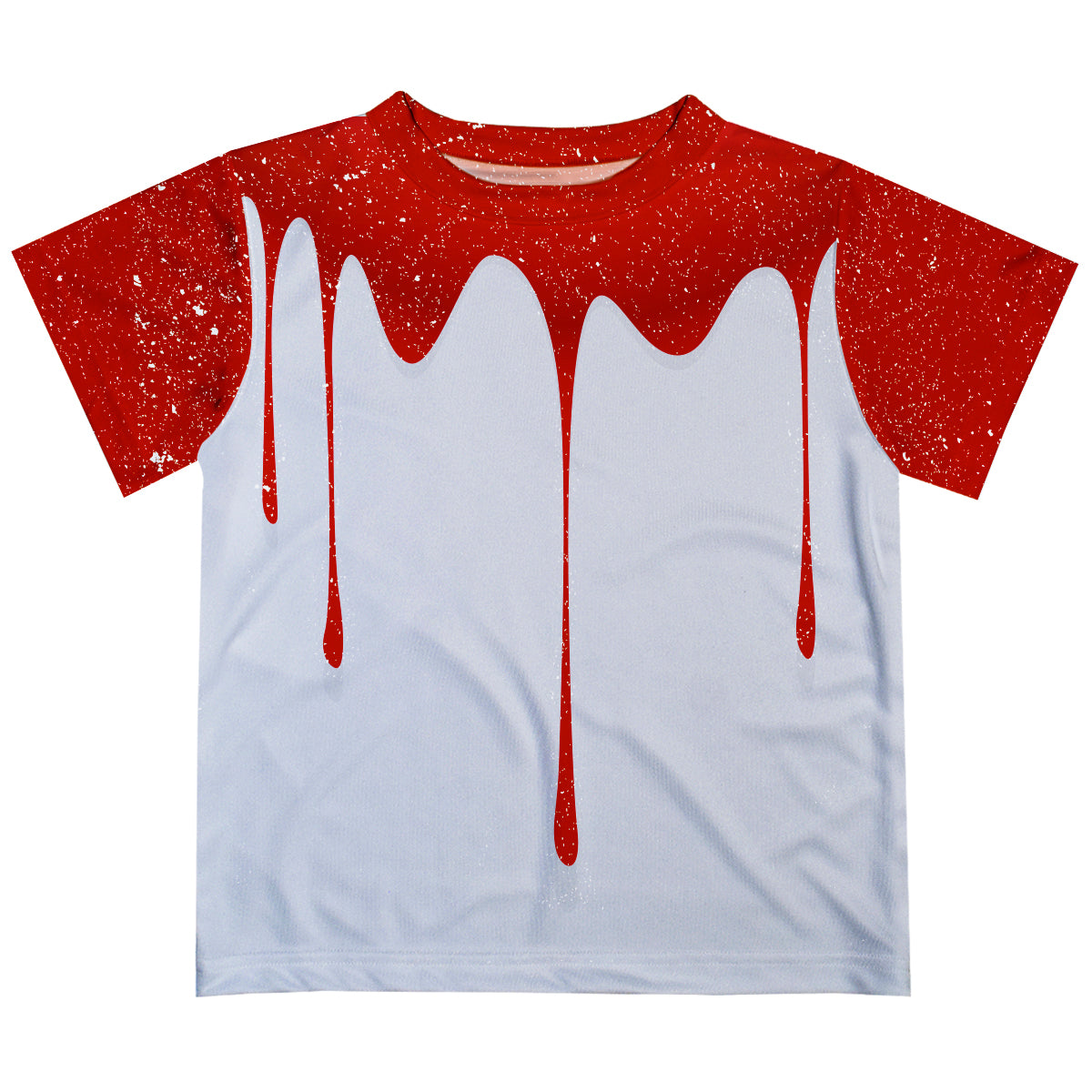 Bloody Your Name White Short Sleeve Boys Tee Shirt