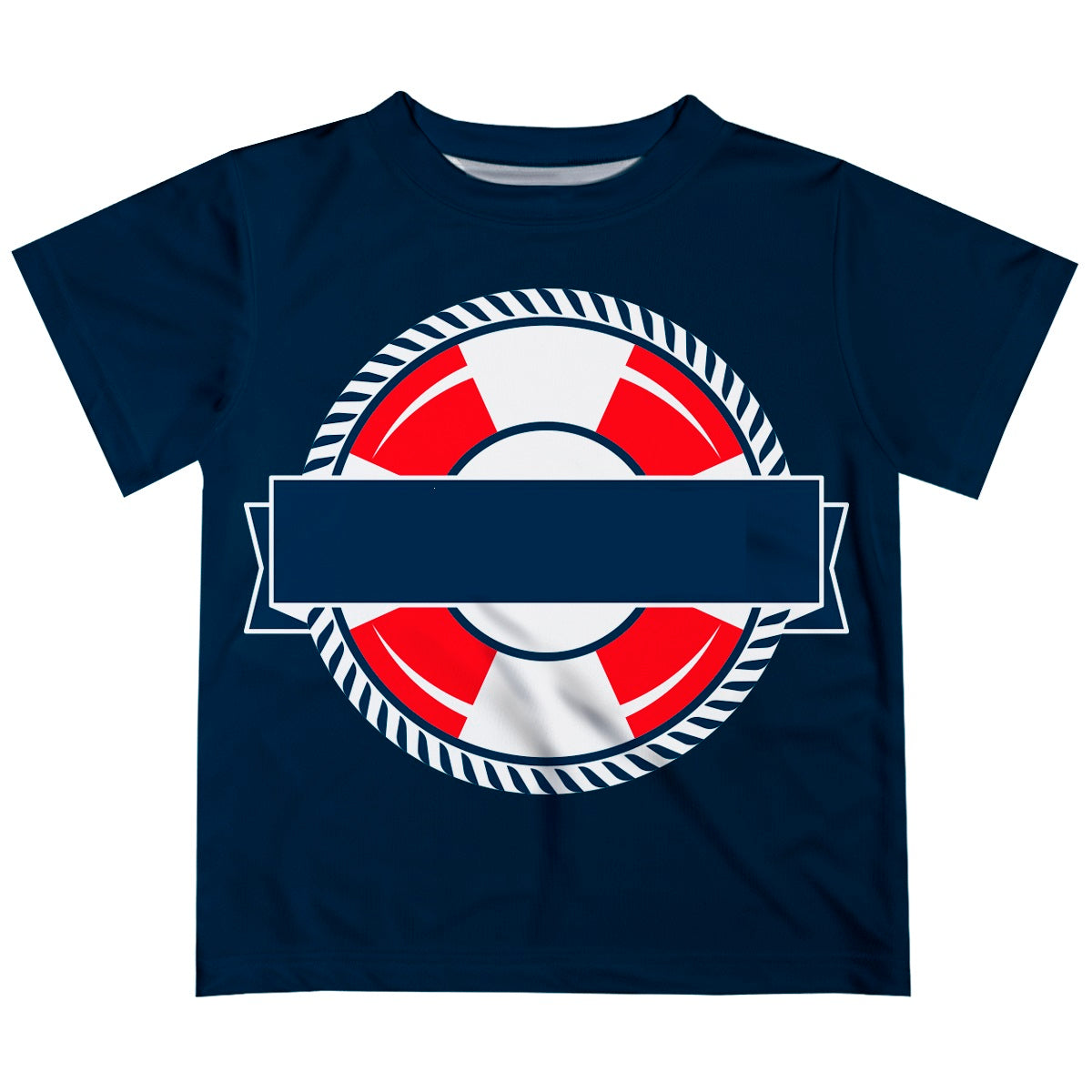Nautical Name Navy Short Sleeve Tee Shirt - Wimziy&Co.