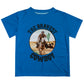 The Bravest Cowboy Blue Short Sleeve Tee Shirt