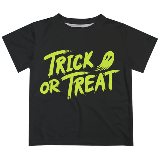 Trick Or Treat Black Short Sleeve Tee Shirt