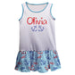 Anchors Name White Lily Dress