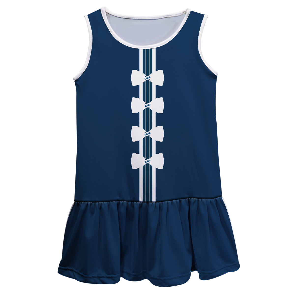 Bows Stripes Navy Lily Dress